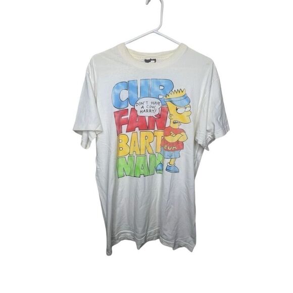 American Vintage Bart Simpson Single Stitch T Shirt Large - Picture 1 of 6